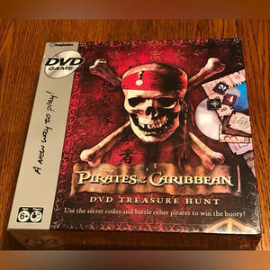 Disney Pirates of the Caribbean DVD Treasure Hunt Game Brand New Sealed